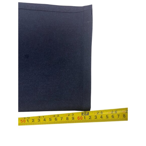 Boden Womens Pants UK 10 US 6 Navy Blue Barrel Leg Flannel Trousers R0168 NWT - Picture 15 of 16
